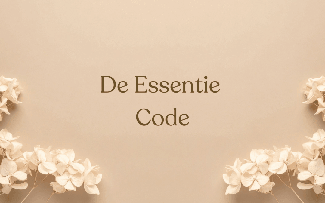 De essentie code